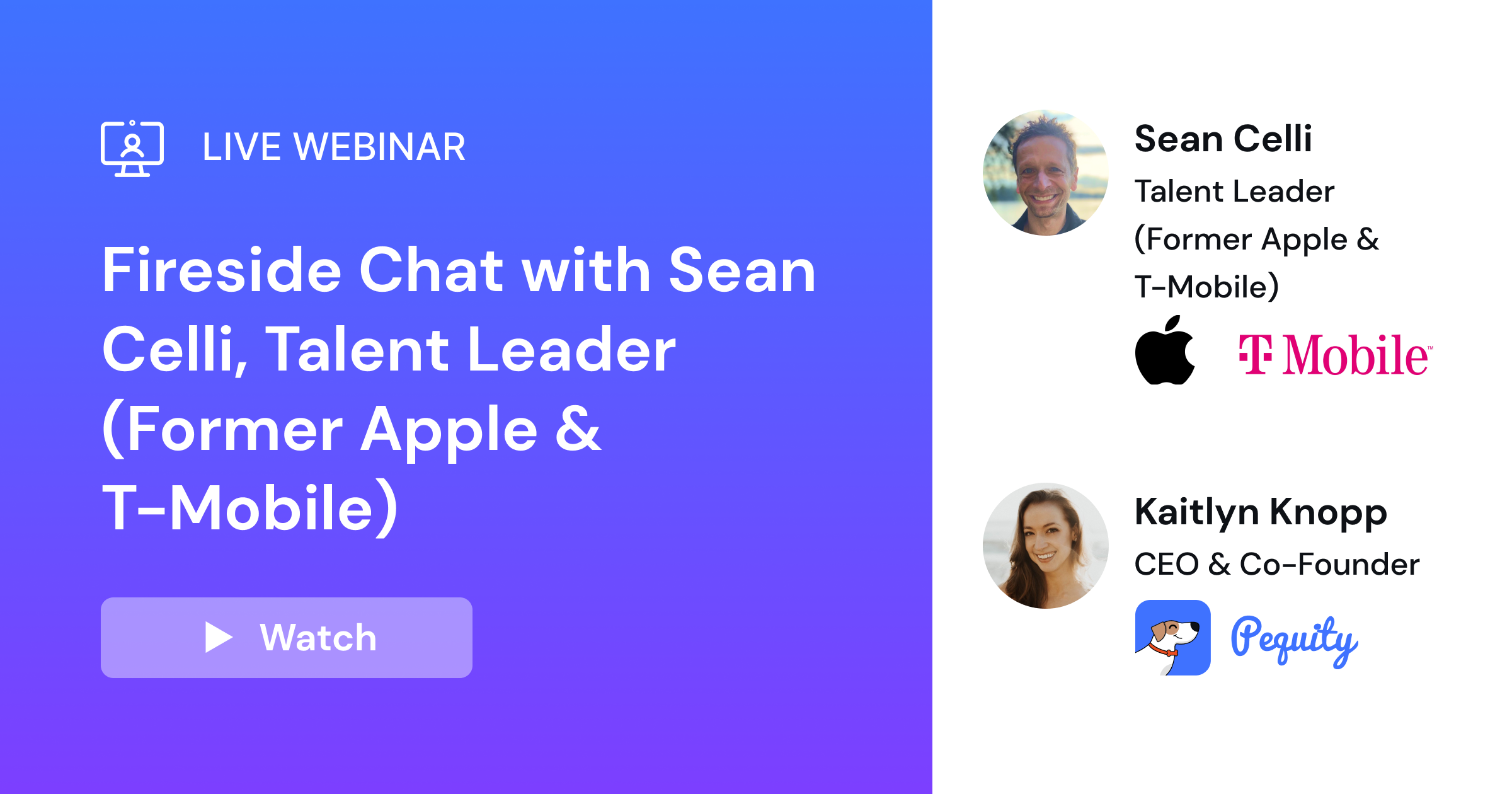Fireside chat with Sean Celli